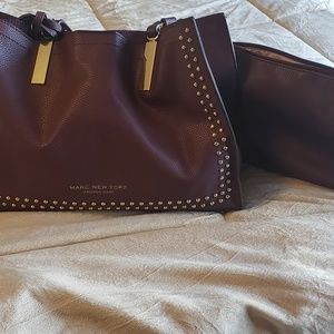 Zoey Andrew Marc NY Tote inclds Removbl Crossbody